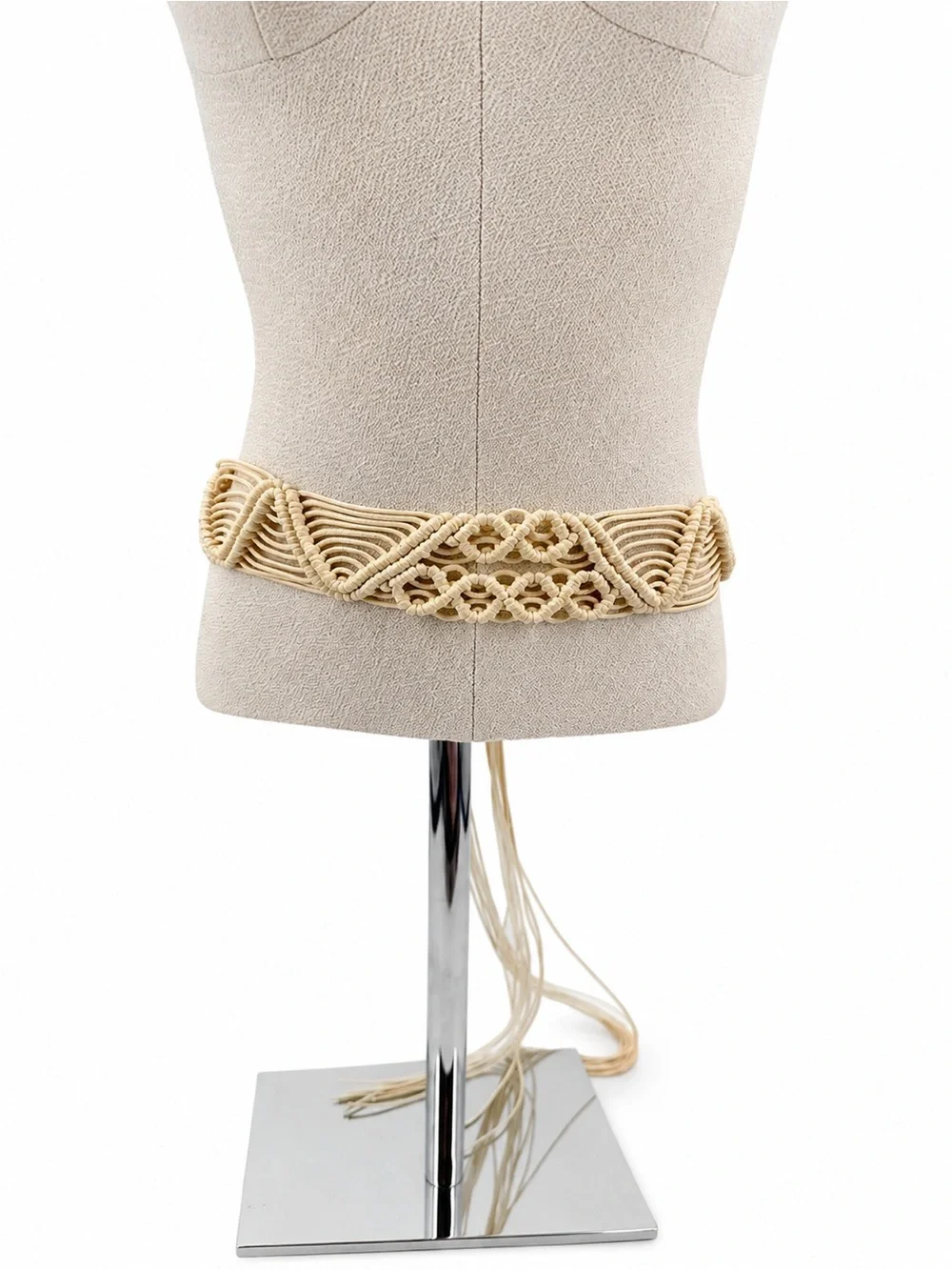 Unbranded Macrame Belt Braided Boho Fringe Tie Accessory Womens XL
